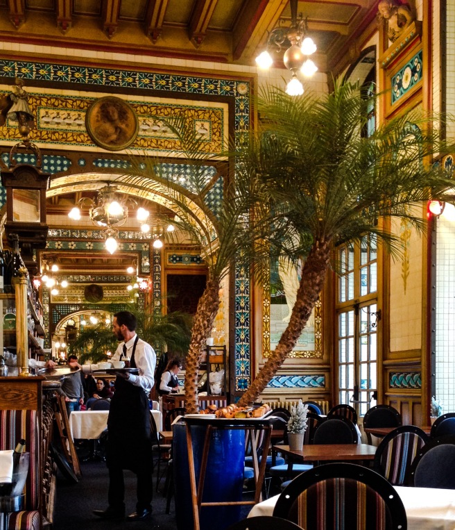 Interior of La Cigale restaurant